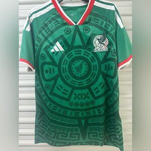 adidas Green Mexico Soccer Jersey